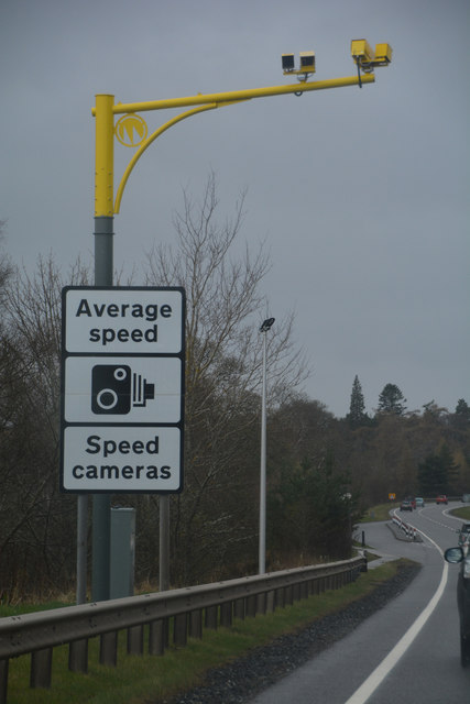 Highland : The A9 - Average Speed Camera