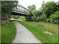 Bridge over canal towpath