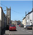 View north-west along Maddan Street, Keady