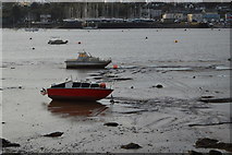 SX4358 : Boats on mud by N Chadwick