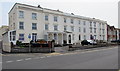 Row of three-storey houses, Esplanade, Burnham-on-Sea