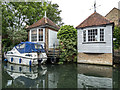 River Lea near Ware, Hertfordshire