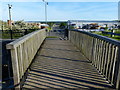 Footbridge at the Abbots Road Lock No 4