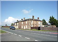 NY3451 : Houses on the A595 by JThomas