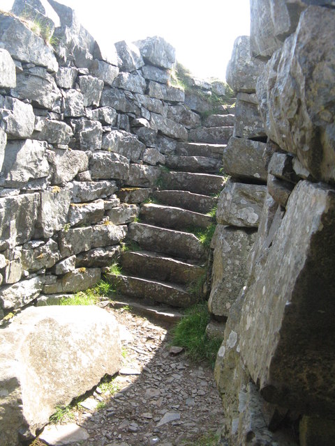 Dùn Beag broch stairway