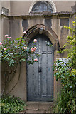 SO8218 : Doorway, St Mary's de Lode Church, Gloucester by Christine Matthews
