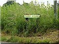 TL9478 : Park Road Sign by Geographer