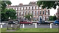 Houses on edge of Richmond Green