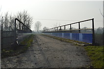 TL4255 : Footbridge over the M11 by N Chadwick
