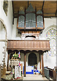 TG0010 : Organ, St Peter's church, Yaxham by J.Hannan-Briggs
