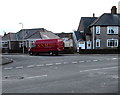 KNM van in Nicholls Avenue, Porthcawl