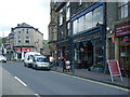 Rochdale Road and preserved Co-op shop front