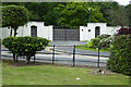 Imposing gates off Charters Road