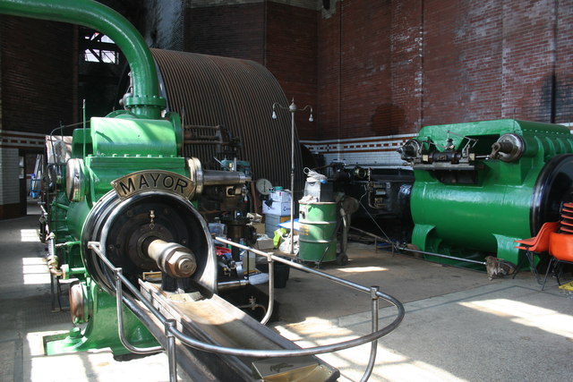 Leigh Spinners - No. 2 steam engine © Chris Allen cc-by-sa/2.0 ...