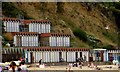 Beach huts in Swanage