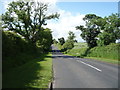 Minor road towards Duns Georgefield