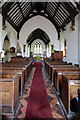 Interior of St Giles Church at Gaydon