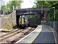 Train leaving Port Glasgow