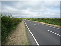 Looking east on the A698