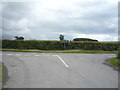 Road junction on National Cycle Route 1