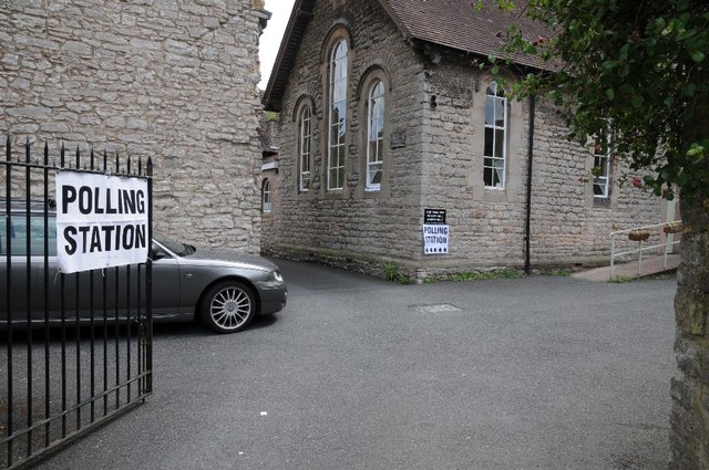 Polling Station in Much Wenlock