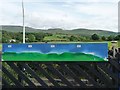 NY7515 : The fells interpreted at Eden Valley Railway by Christine Johnstone
