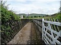 Gated footpath, Warcop Station