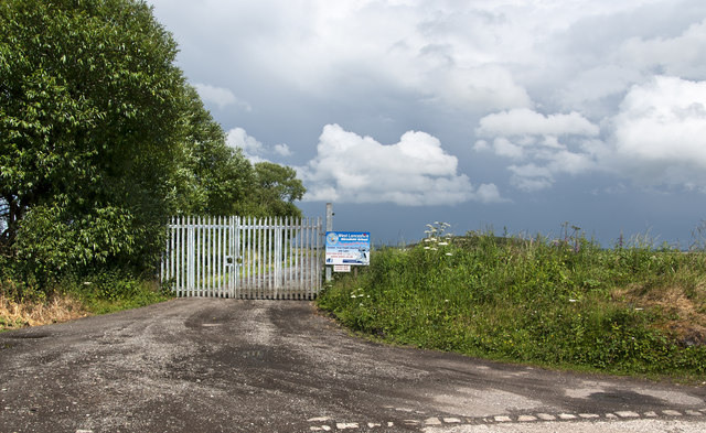 The entrance to West Lancashire Microlight School