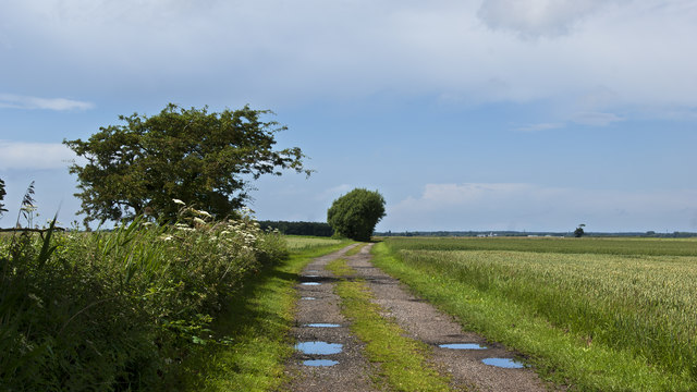 The track to Ince Blundell Pumping Station