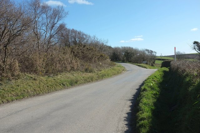 Lane near Fairy Cross