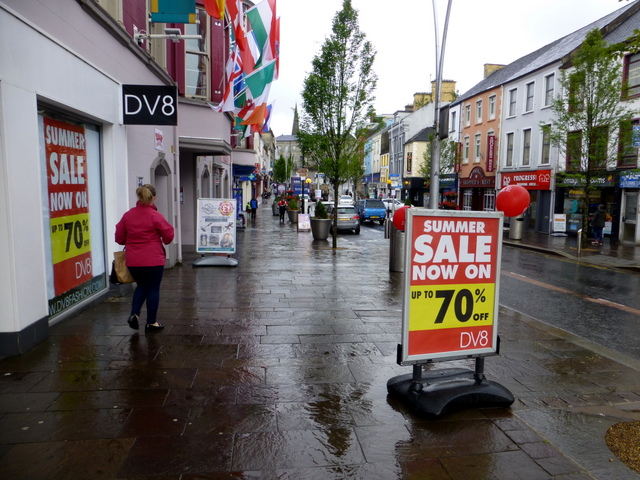 Summer sale notice, Omagh