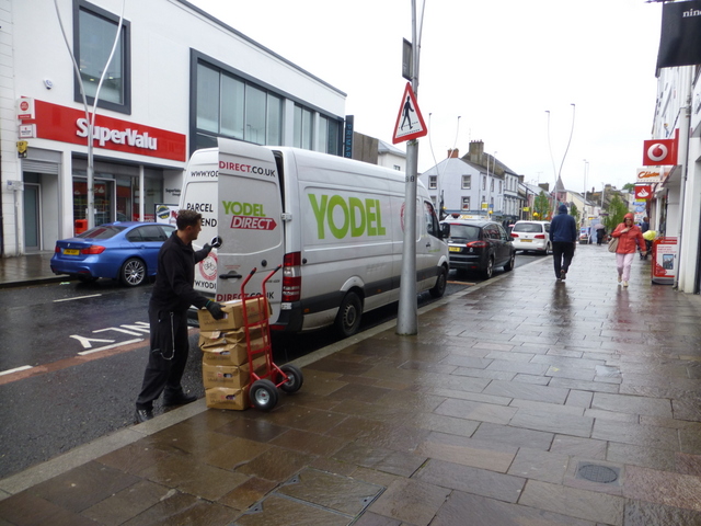 Yodel delivery, Omagh