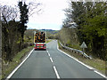 Northbound A470 between Llangurig and Cwmbelan