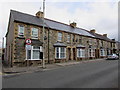 Row of stone houses, New Road, Porthcawl