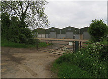 SK6618 : Farm buildings next to Ragdale Road by Andrew Tatlow