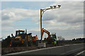 Glasgow City : The M8 Motorway - Roadworks