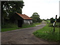 TM3670 : Footpath to Sibton Green by Geographer