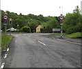 Junction of Heol Giedd and the A4067 near Ystradgynlais