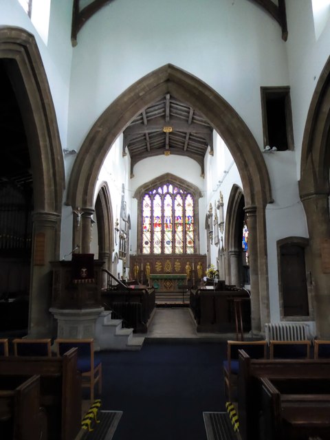 Inside St Mary, Whittlesey (n) © Basher Eyre :: Geograph Britain and ...