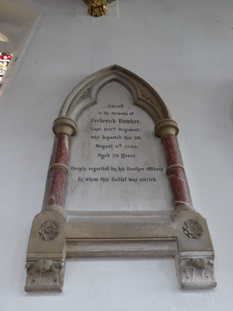 St Mary, Whittlesey: memorial (1)
