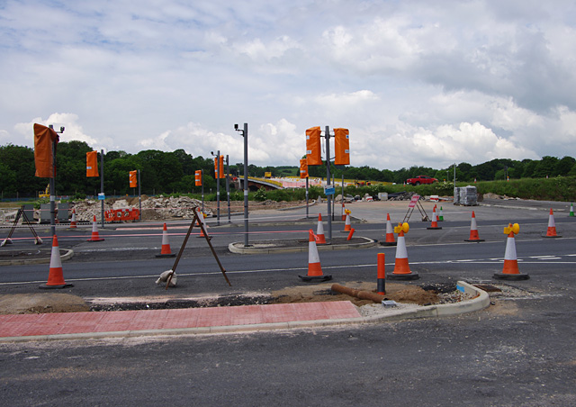 Junction of Caton Road and Heysham Link Road
