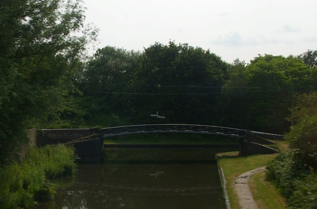 Canal junction, Winson Green, from the... © Christopher Hilton ...