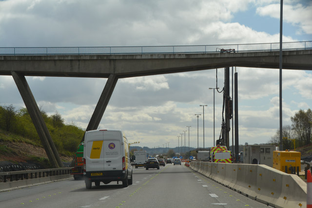 South Lanarkshire : The M74 Motorway © Lewis Clarke cc-by-sa/2.0 ...