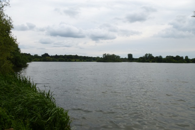 Overton Lake near the Nene exit © DS Pugh :: Geograph Britain and Ireland