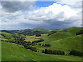 View towards Hownam from Chatto Craig