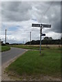 TL9780 : C636 Nethergate Street & Roadsign by Geographer