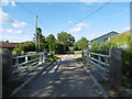 Pierce Mill Lane crossing the River Bourne