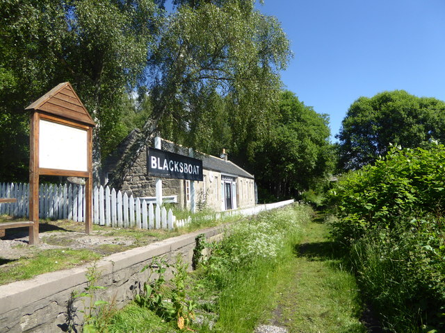 The old station, Blacksboat