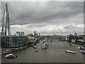 The Shard as seen from Tower Bridge, London 