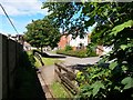 Wallisdown: footpath N02 abuts Talbot Mews